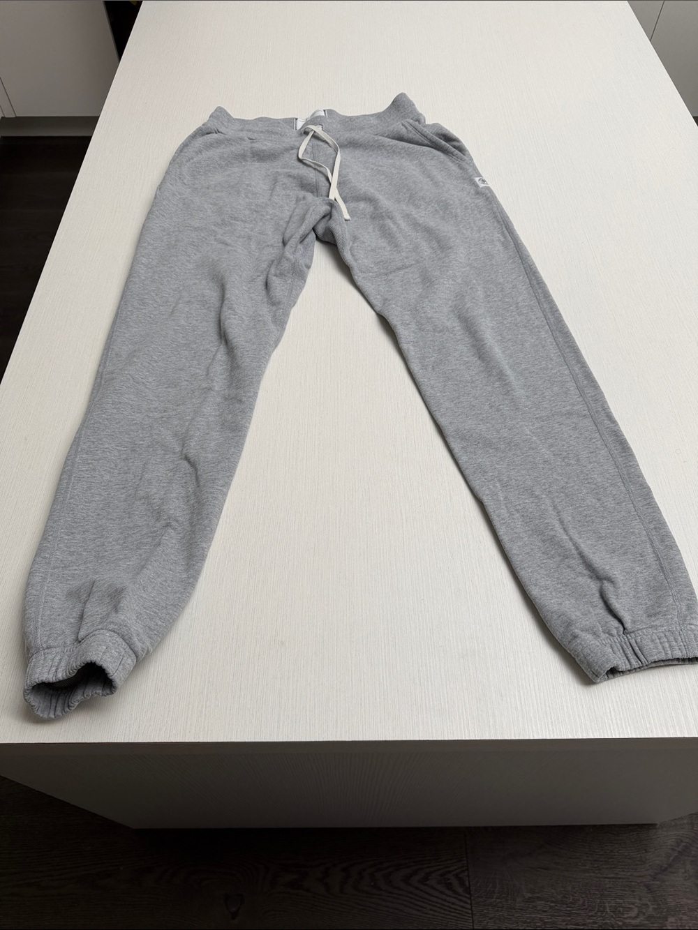 Reigning Champ Light Gray Men's Fleece Joggers